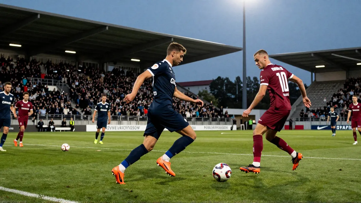 Pogoń Szczecin beats Chrobry Głogów 2-1 in pre‑season friendly